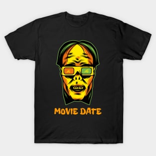 Movie Date with a Monster T-Shirt